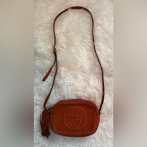 Orange Gucci Soho Crossbody